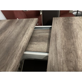 mesa extensible y 4 sillas