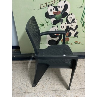 1 silla de jardín de ratan