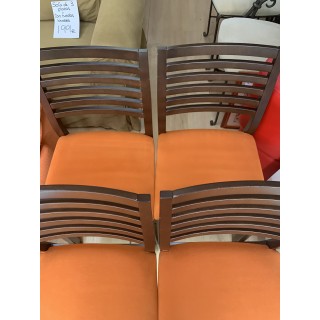 mesa extensible y 4 sillas